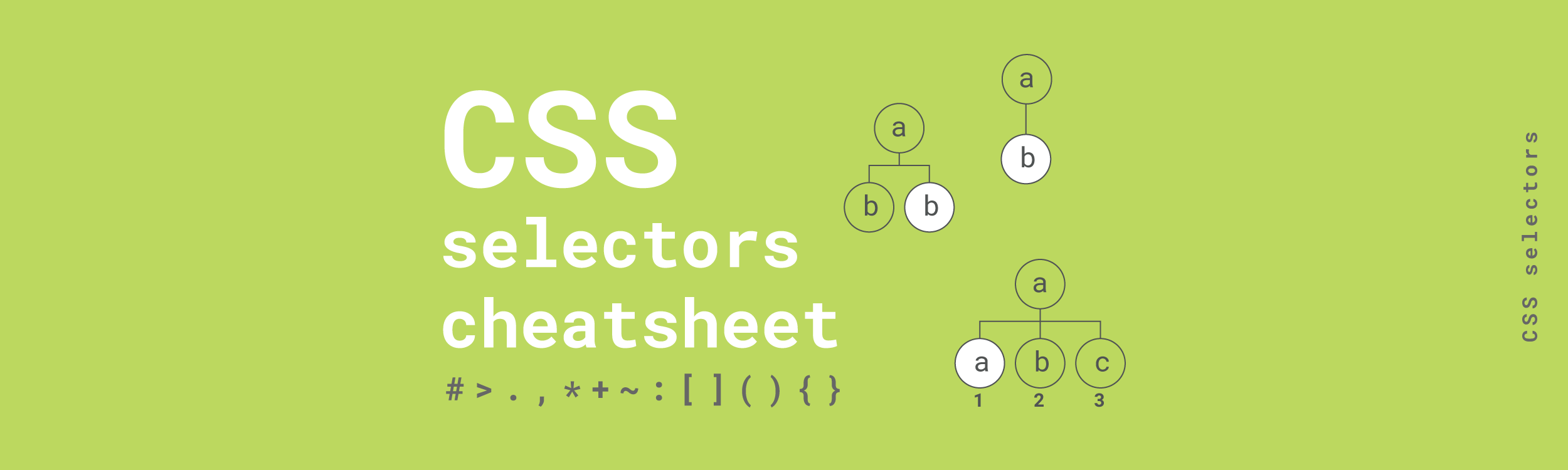Css3 Selectors Cheat Sheet