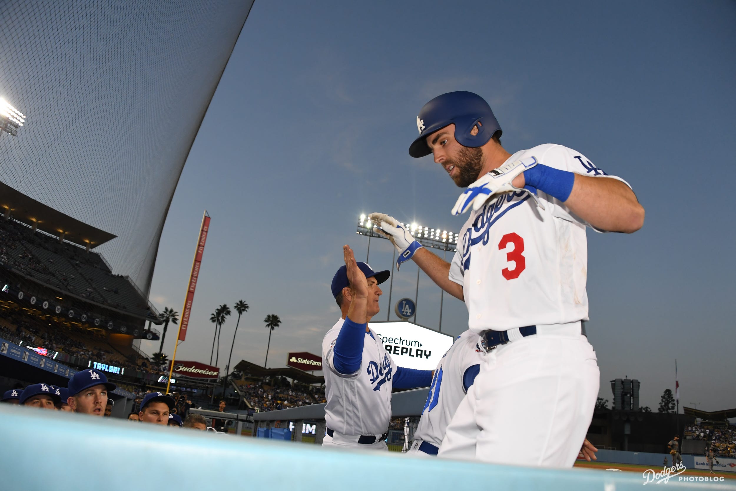 Photoblog: 100th Win. 09.25 Dodgers 9, Padres 3, by Matthew Mesa