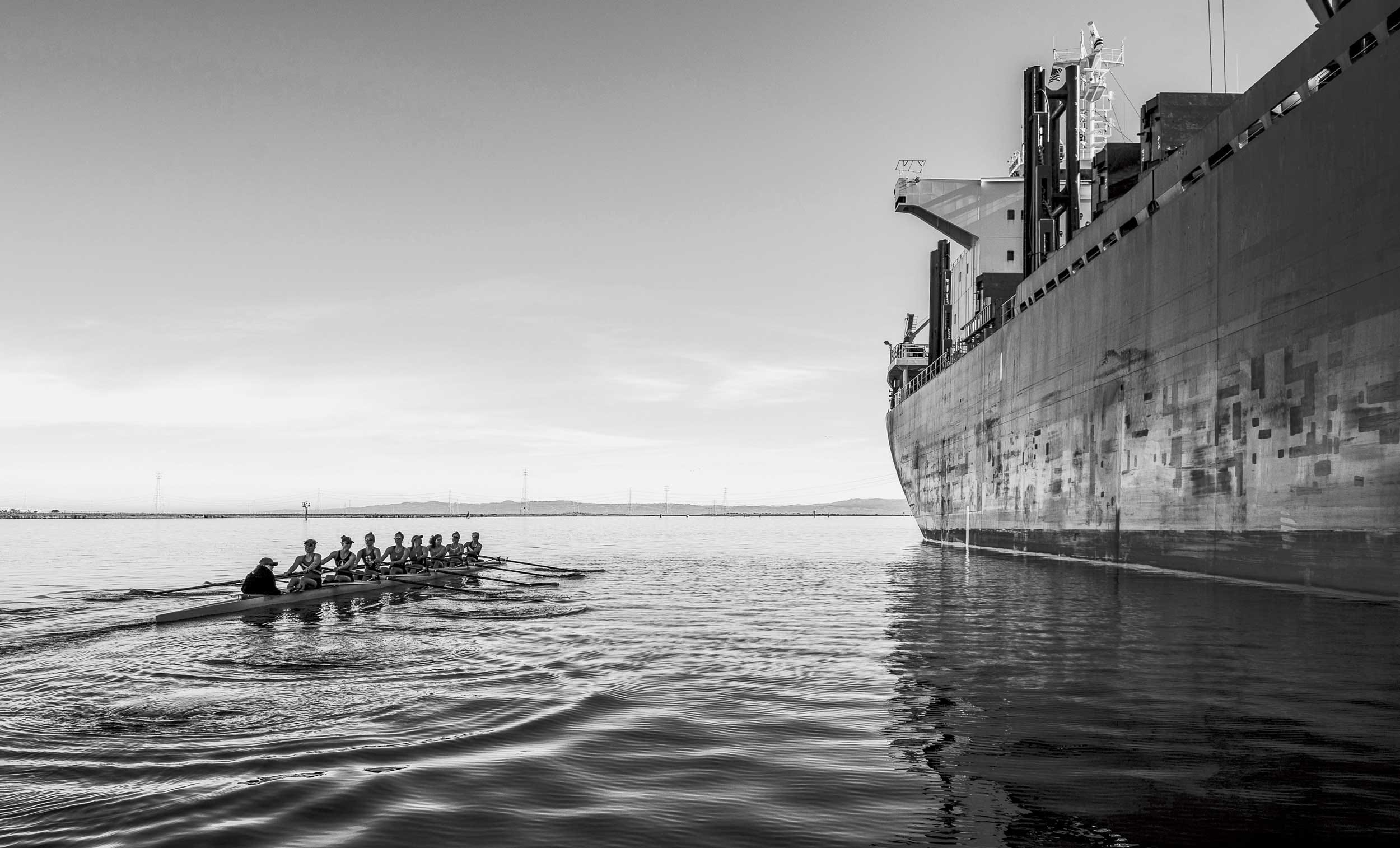 Dawn Patrol. Stanford rowers are out of bed and on by Stanford