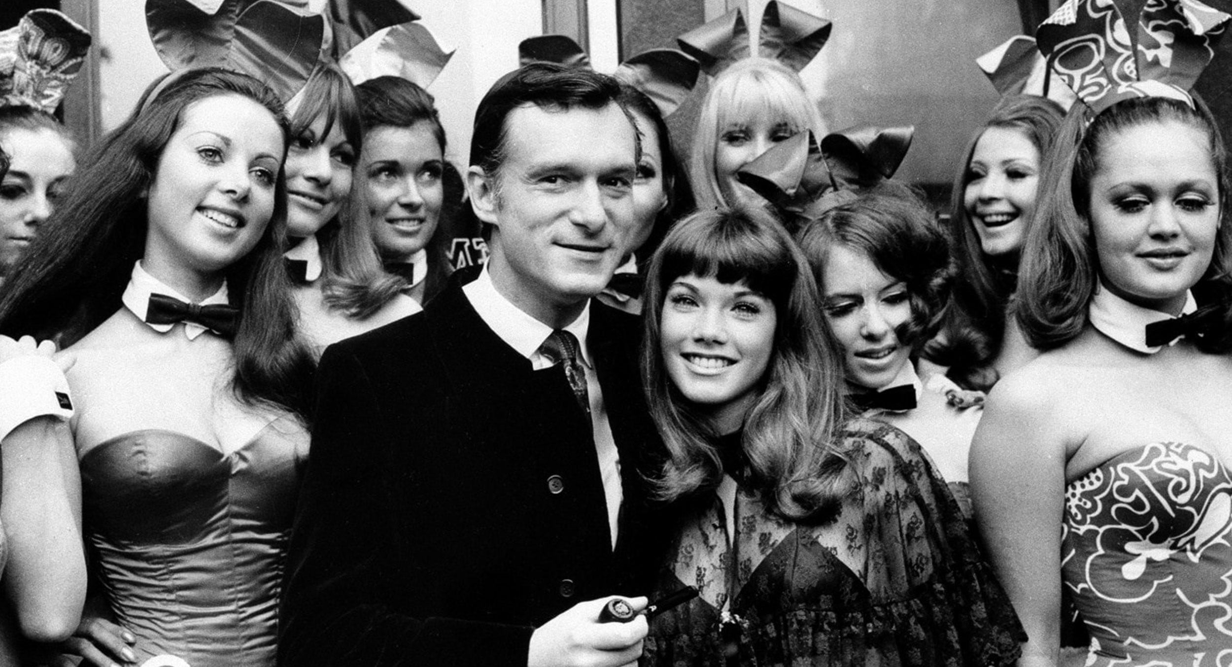 Hugh Hefner was a feminist (if you believe feminism is pretty women having sex with you) by The Lily News The Lily Medium photo photo pic