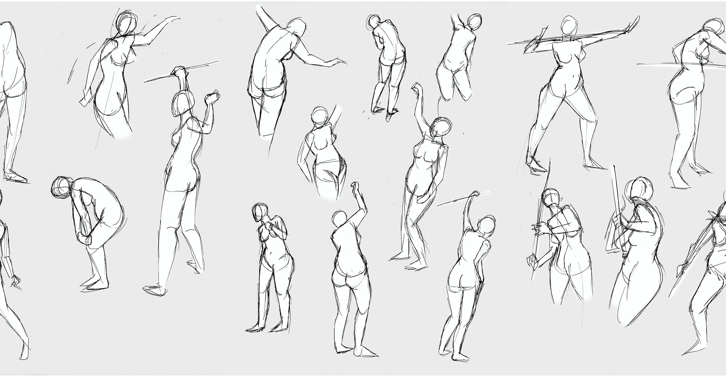 Animation Key Poses, Straight Ahead & Pose-to-Pose