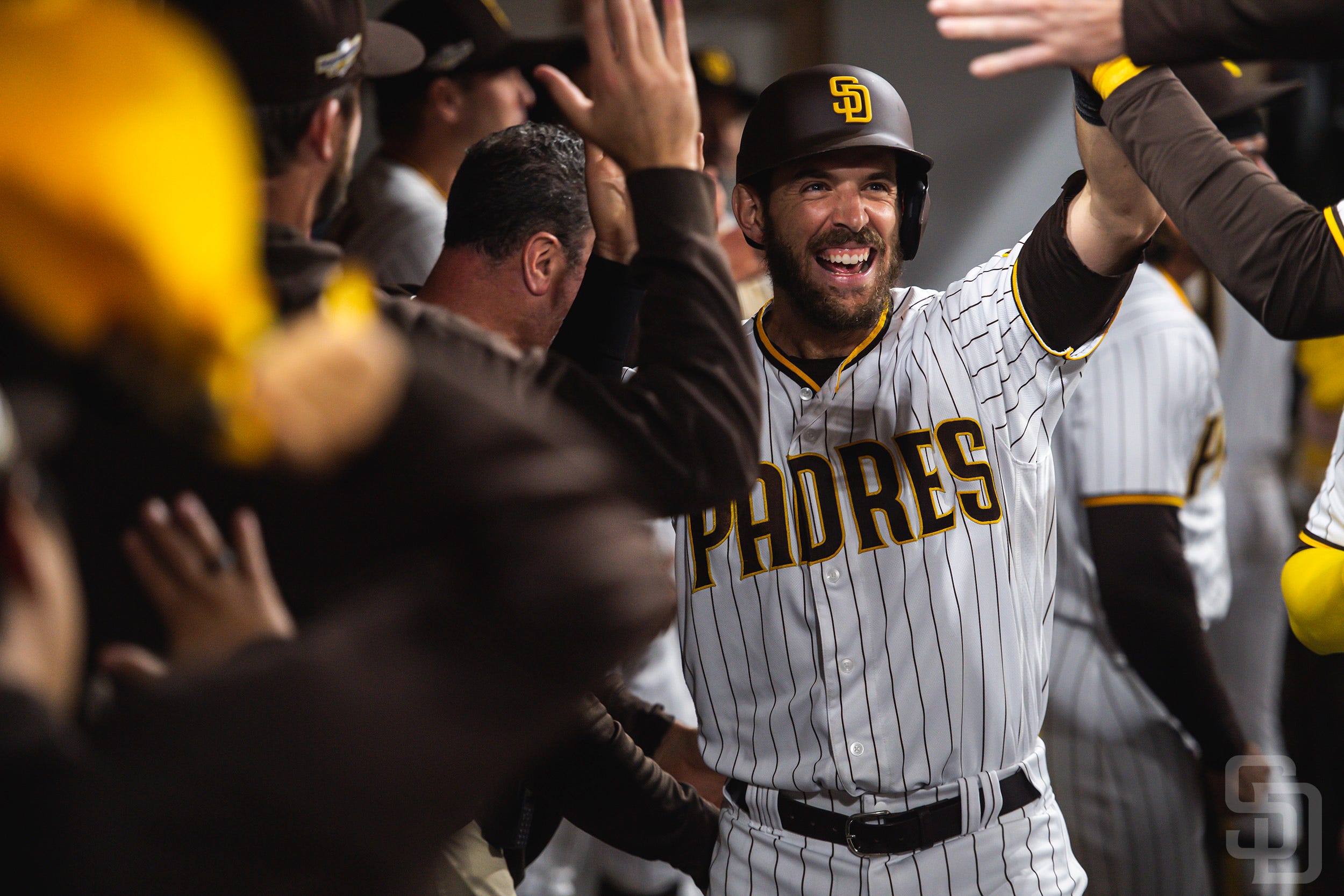Padres Pics: Padres defeat Dodgers to move onto NLCS - FriarWire