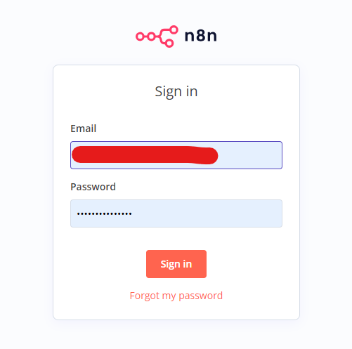 Sign Up for n8n