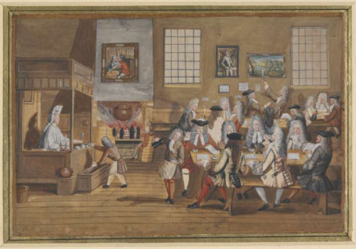 Τι έβλεπες σε ένα λονδρέζικο καφενείο του 18ου αιώνα; | by A. S. Potamianos  | Medium
