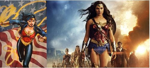 story identification - In what arc or continuity does Wonder Woman's  costume have leggings? - Science Fiction & Fantasy Stack Exchange