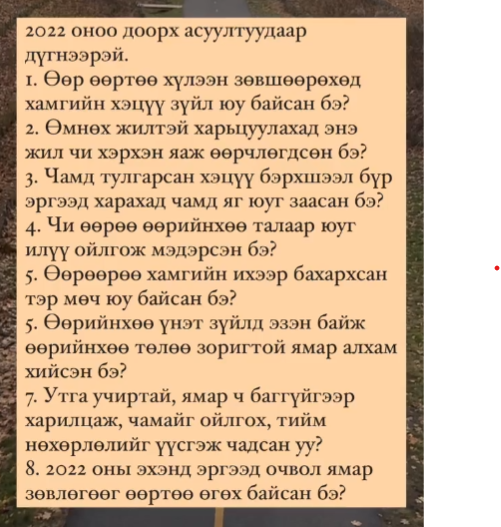 My 2022 vs 2021. Мундаг хүний туслах удаан хугацаагаар… by Batjargal