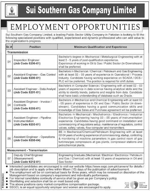 Sui Southern Gas Company Jobs 2023 [Apply Online] by The Pak Studio