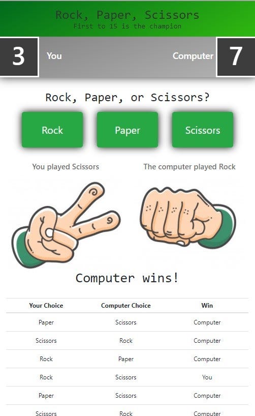 Building a rock paper scissors ai by austin fischer towards data