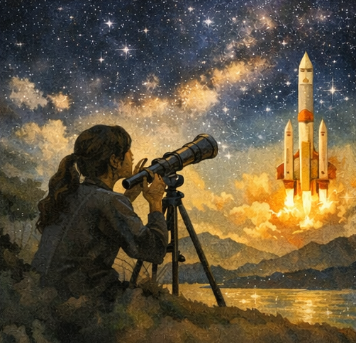 Adagio: “Ad astra per aspera.”