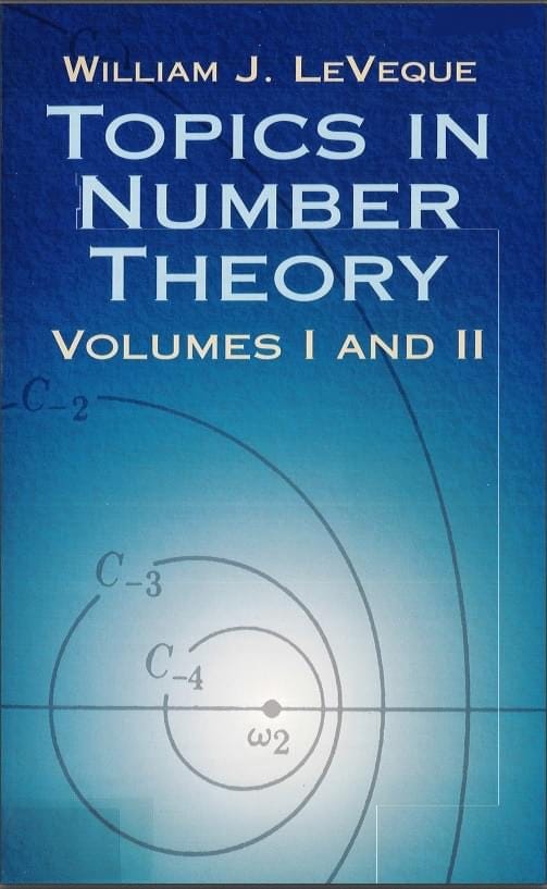 Topics in Number Theory, Volumes I and II | by Chinou Gea | Medium