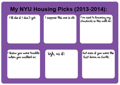 how to check housing assignment nyu