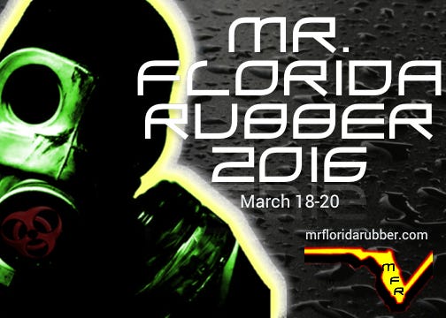 Mr. Florida Rubber Weekend — A Sunny, Sweaty Good Time!