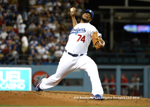 Kenley Jansen throws dominant 8th inning for Dodgers in season