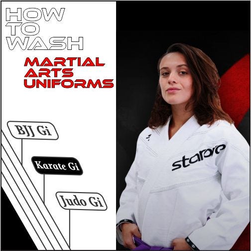 How to wash Martial arts uniforms? BJJ Gi, Karate Gi & Judo Gi