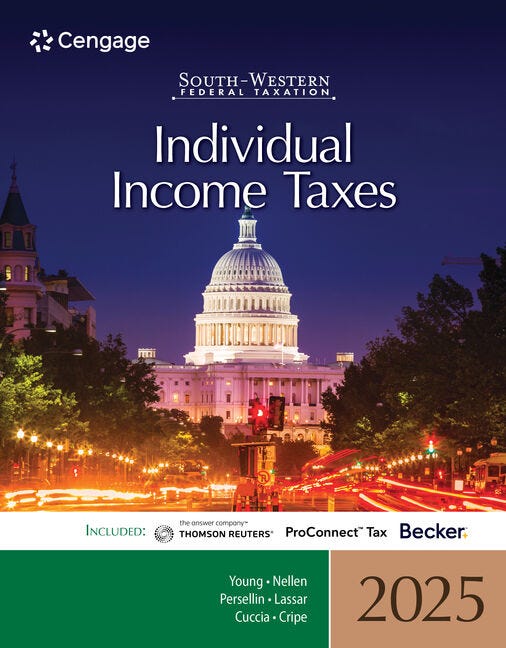 Test Bank For SouthWestern Federal Taxation 2025 Individual