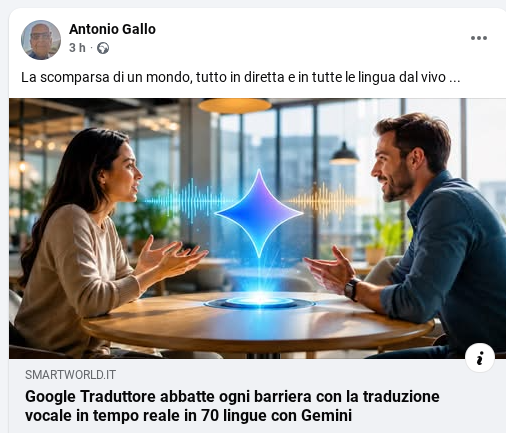 Superstiti: mia moglie ed io laureati in lingue. Sopravvissuti
