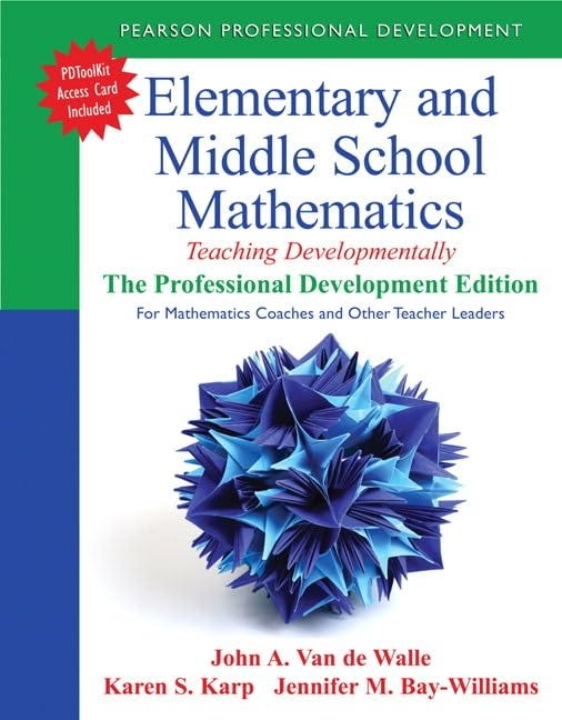 [EBOOK] Elementary and Middle School Mathematics: Teaching ...