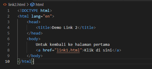 CARA MEMBUAT HYPERLINK DI VISUAL STUDIO CODE - Feisawidya - Medium
