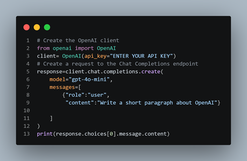 From Developer to AI Engineer — Part 1: Getting Started with the OpenAI ...