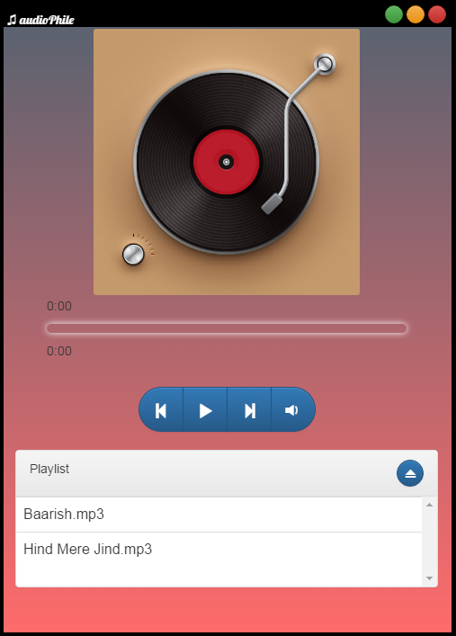 How to build an audio player in electron | by Sourav De | Medium