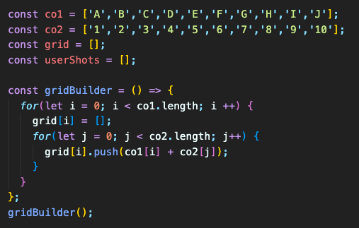 Multidimensional Arrays & Javascript | by Andrew Chowning | Medium