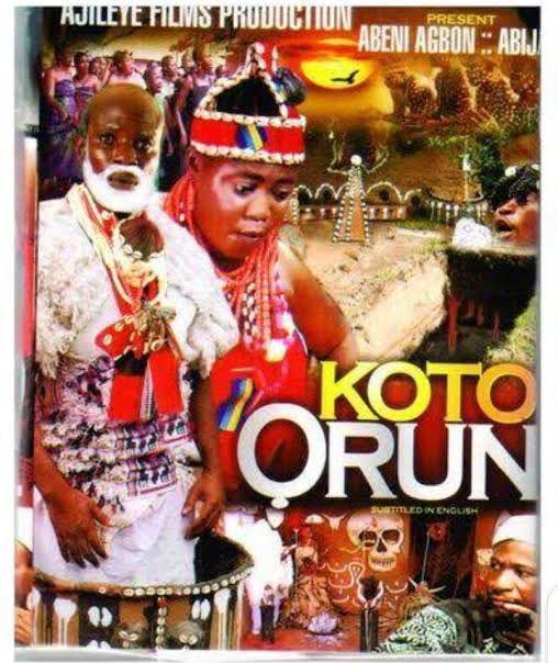 KOTO ORUN, Produced by Ajileye, staring ABIJAWARA (VHS, 1989)