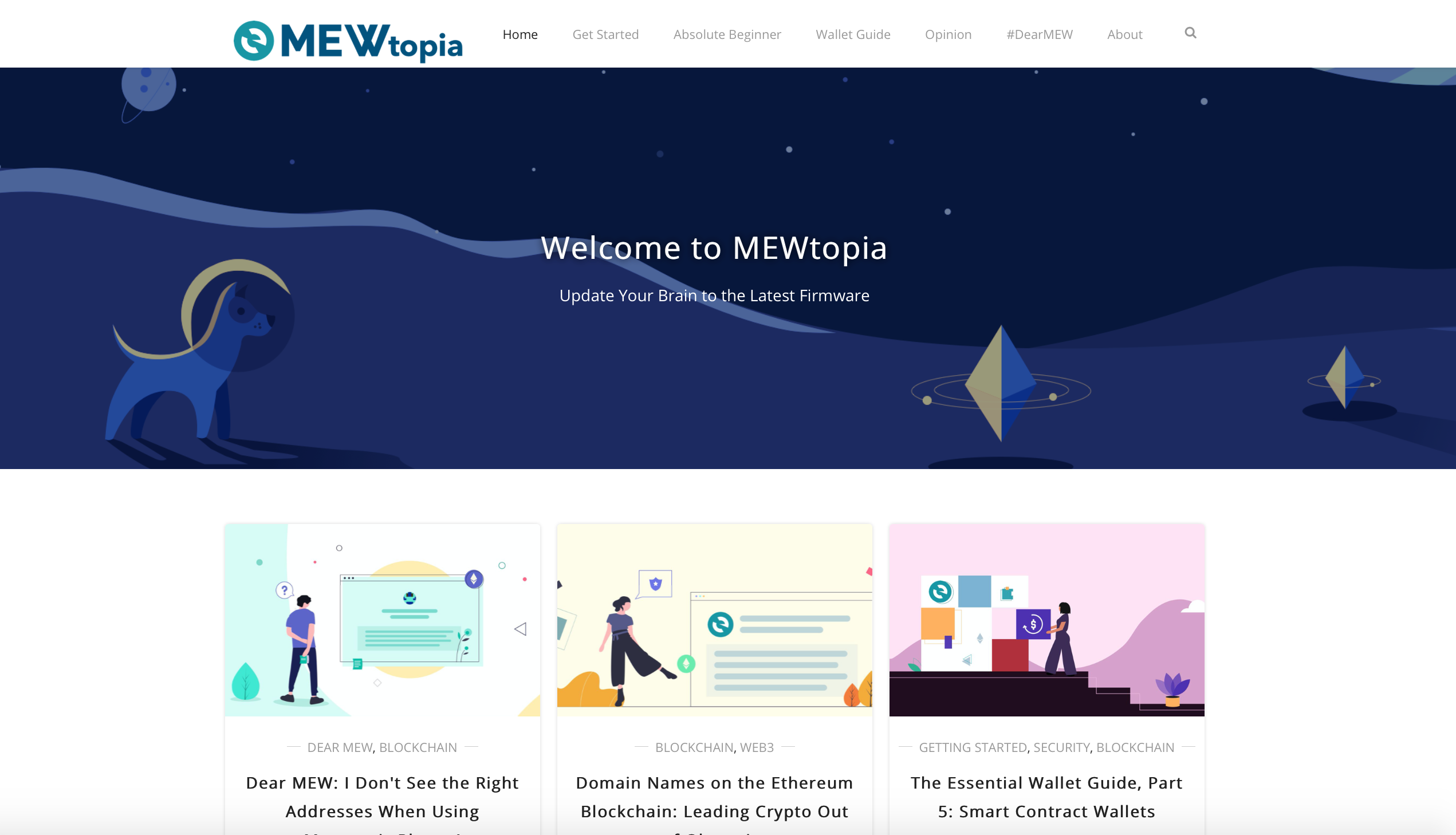 MEW wallet: From Zero to Crypto, Fast and Safe | by MyEtherWallet | MEW  Publications | Medium