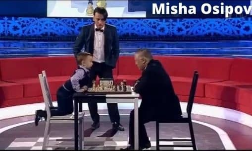 3 years old Chess prodigy Misha Osipov vs Anatoly Karpov Anatoly Karpov,  the 66-year-old former World Chess Champion, was comfortable playing  chess, By HDBank Cup International Chess Tournament