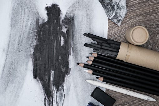 HOW TO DRAW WITH CHARCOAL  Materials & Basic Techniques 