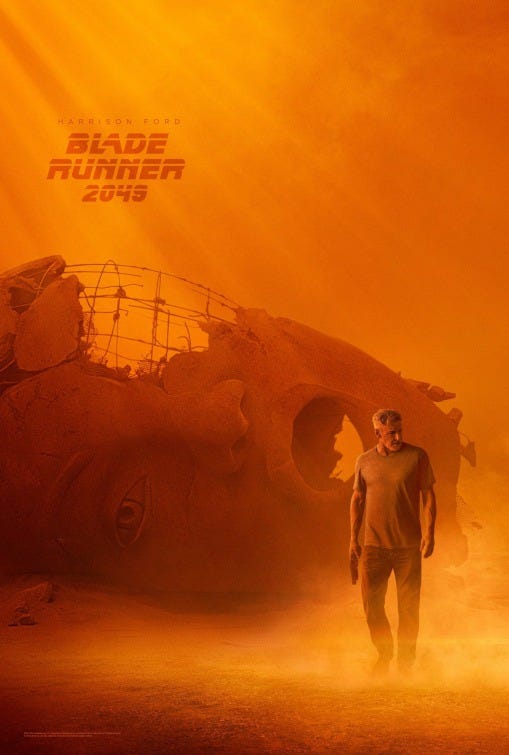 “Dune Part Two” and “Blade Runner 2049” Movie Posters