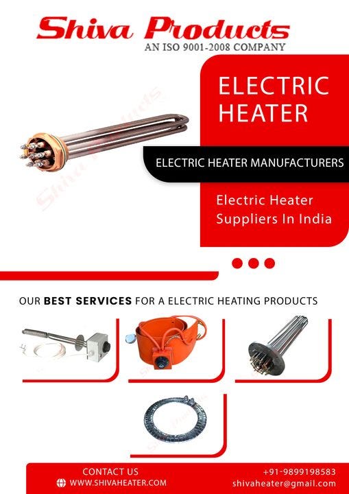 How does the Electric Heater work? by Shiva Products Medium