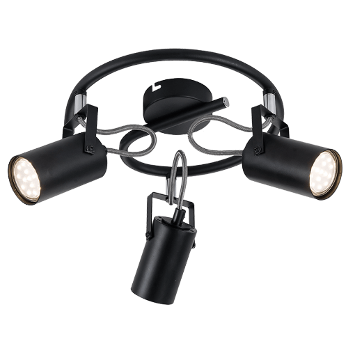 Spot Elmark Izzy 955IZZY3/BL metal negru