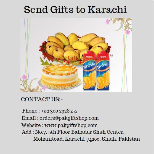 Send gifts to Karachi. is a topgrossing website… by Pak