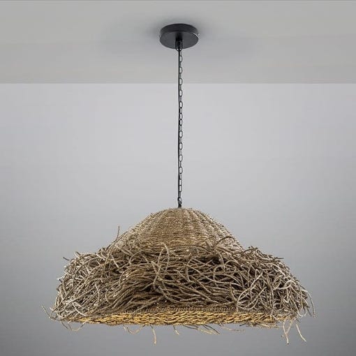 Pendul LED Schuller Maui Seagrass Rope Shade 10W 3000k 196855