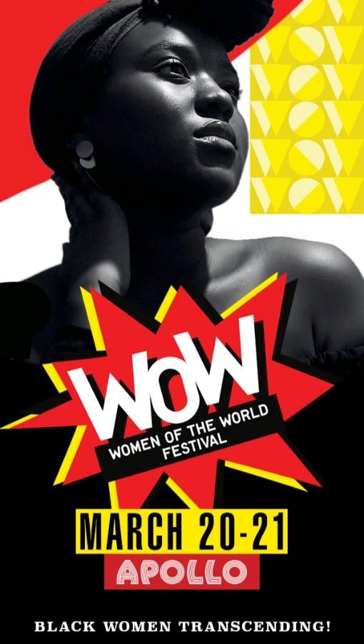 The Apollo Theater for The Fifth Annual Women Of The World Festival | by  Judith Davis | Medium