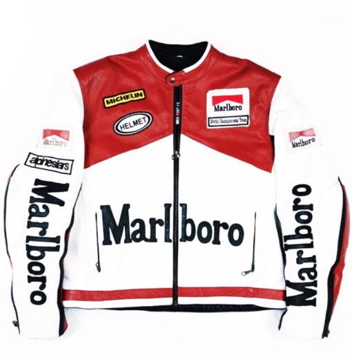 Fashionable Marlboro Jackets & Marlboro Racing Jacket | by Harry styles |  Medium