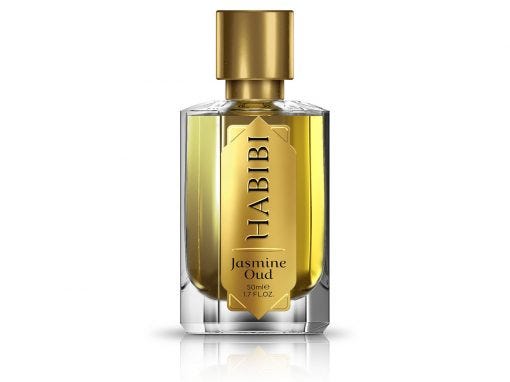  H HABIBI Jasmine Perfume Oud Absolute Arabian Perfume For Women  - Woody, Floral Long Lasting Perfume for Women - With Notes of Leather,  Violet, Rose, Oud, & Tonka Bean 