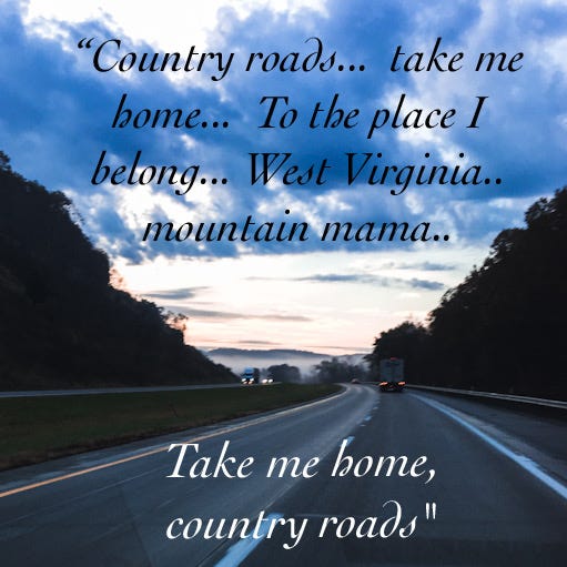 Who Is Cindy. Country roads… take me home… To the… | by Cindy Barnes |  Üna-lign | Medium