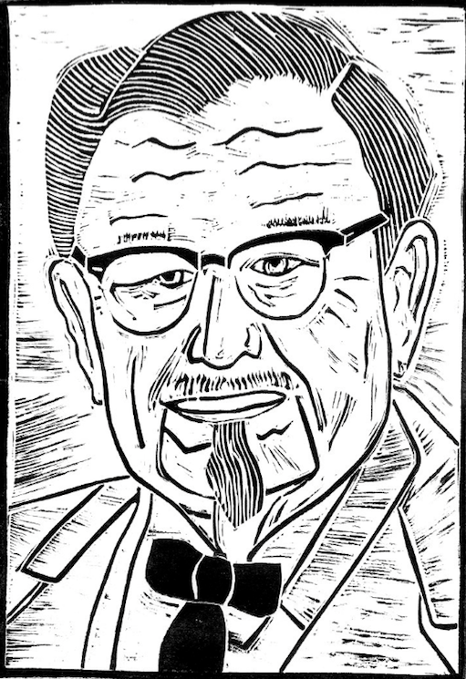 The Bizarre Life of Colonel Sanders by Loren Kantor Medium