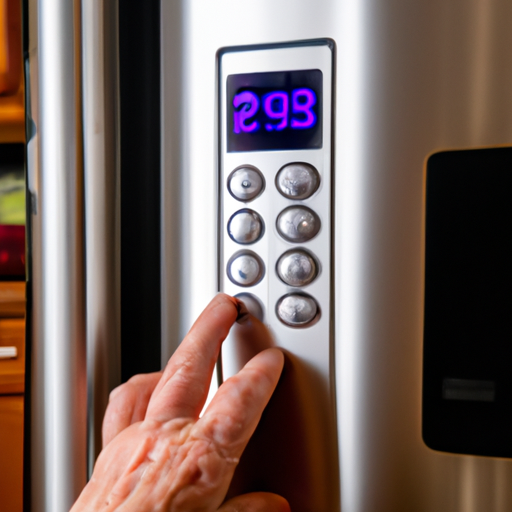 How To Set Temperature On Ge French Door Refrigerator by Refrigerator