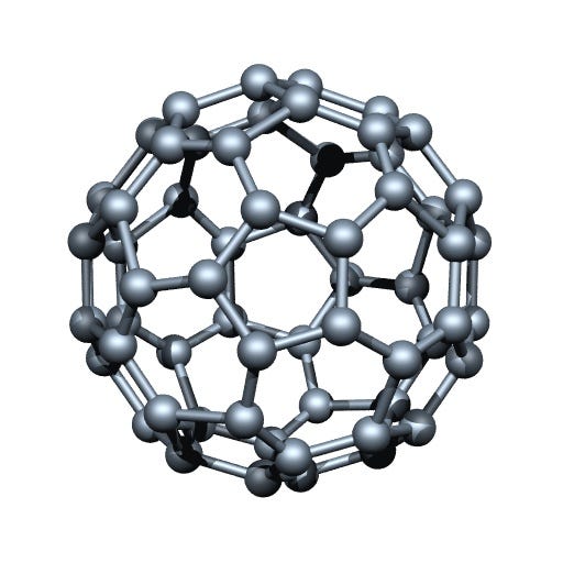 General Information About Fullerene C60, Also Known As Buckyballs. | by  Nanografi Nano Technology | Medium