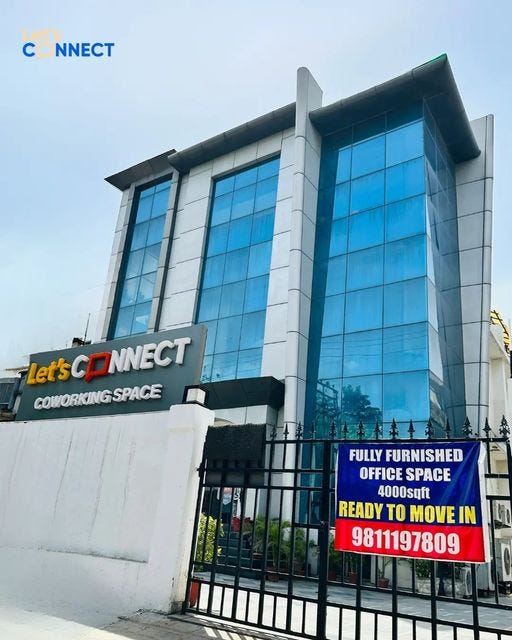 Fully furnished office in Noida Lets Connect India Let's Connect