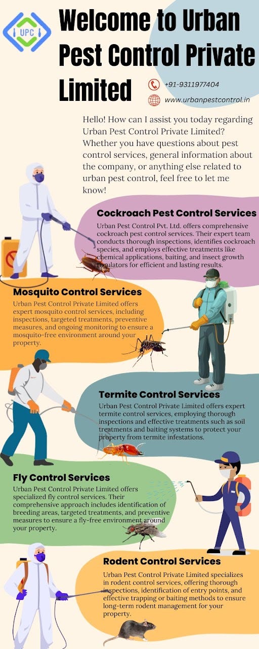 Urban Pest Control Services — + 91 9311977404 Urbanpestcontrol Medium