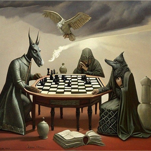 god vs devil chess