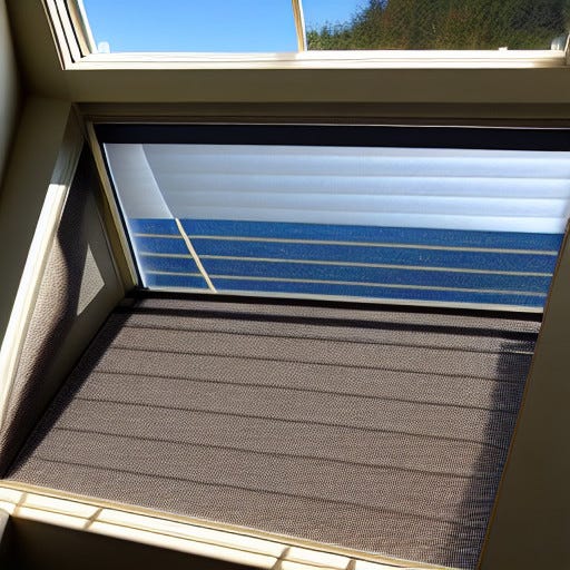 Skylight window shades. Skylight window shades, also known as… by