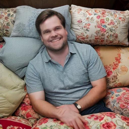 Cushion Pushin‘ With J.D. Vance. There has been a hysterically funny