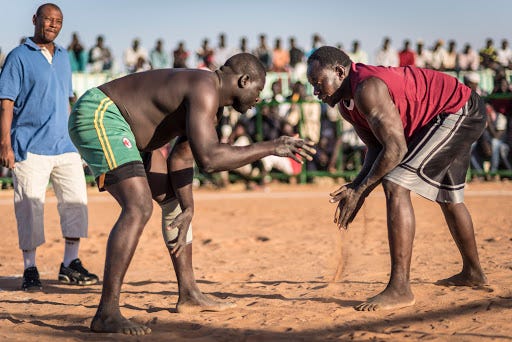 Photos and pictures of: Zulu stick fighting is an old tradition