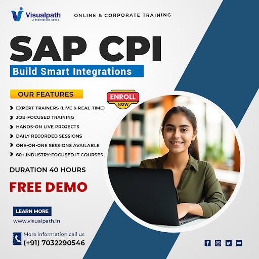SAP CPI Training Online | SAP Cloud Integration Training