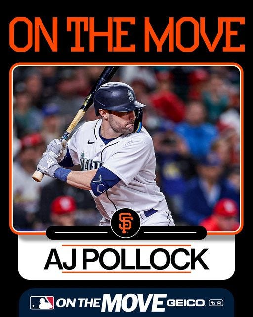 AJ Pollock, Seattle Mariners finalize 1-year contract