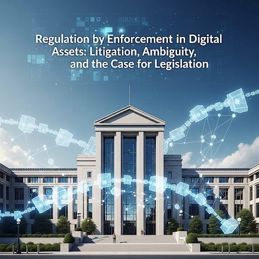 Regulation by Enforcement in Digital Assets: Litigation, Ambiguity, and ...